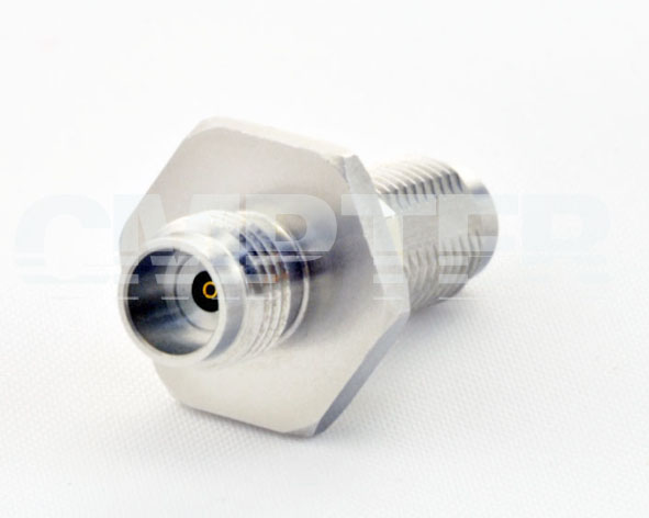 1.85mm female to female bulkhead adapter