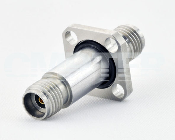 2.92mm female 4 hole flange adapter