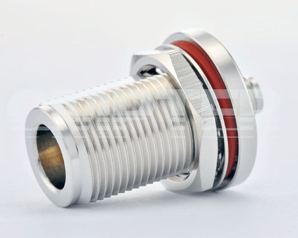 N Waterproof Bulkhead Female to SMA Adapter 