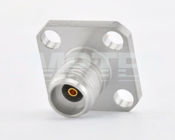 2.92mm Female Connector 4 Hole Flange