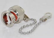Protective Cap (Dust Cap), BNC Male connector caps with Chain.