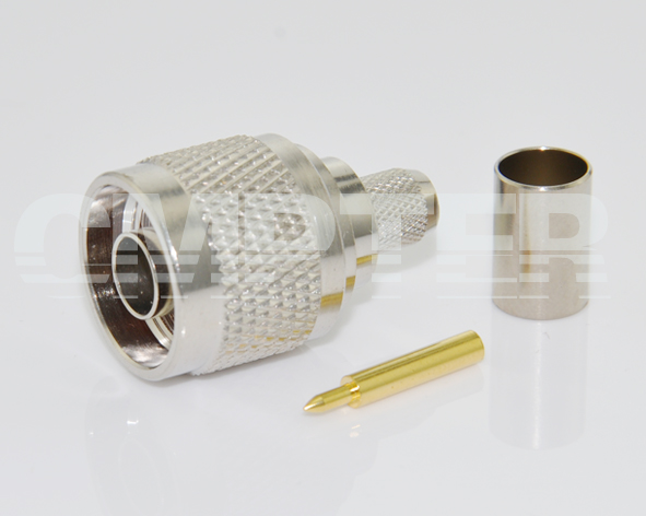 N male connector crimp LMR300