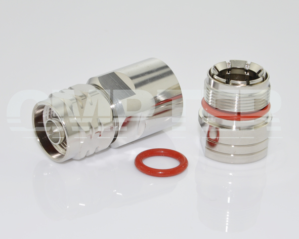 N Male Connector Clamp 1/2` RF Cable