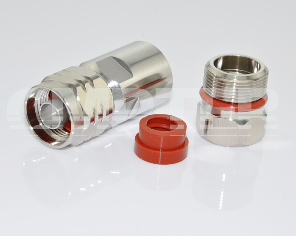 N Male Connector Clamp 1/2` Super Flexible Cable