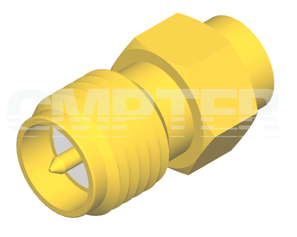 RPSMA Female Solder Connector