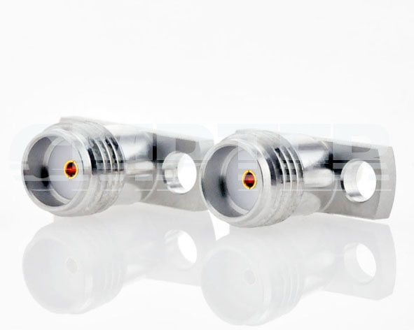 SMA Female Connector 2 Hole Flange
