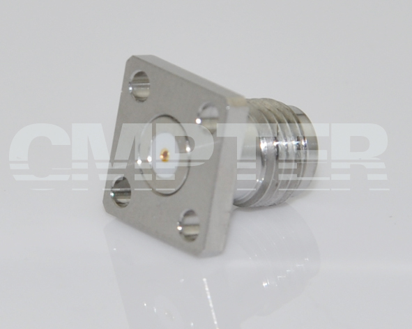 SMA Female Connector 4 Hole Flange with Accept Pin