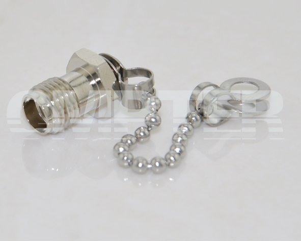 SMA female caps with Chain 60-02-9N8-177-02