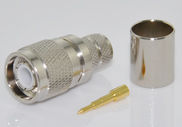 TNC Male Connector Crimp LMR400 Cable