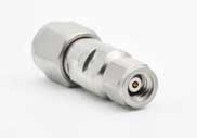 1.0mm male to 1.85mm male adapter, DC to 67GHz