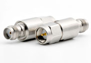 Fixed Attenuator, SMA male to SMA female DC to 8GHz, 2watts, stainless steel