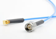 SMA Male to SSMP Right Angle Female solder .047 FEP Cable, DC to 18GHz