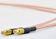 MCX Straight Male to MCX Straight Male crimp for RG316 Cable, DC to 3GHz