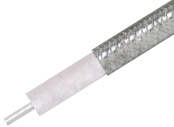 Hand Formable Coax Cable 0.047 Diameter With Tinned Braid Outer Conductor