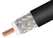 Low Loss Flexible 400 Cable Double Shielded with Black Thermoplastic Elastomer