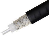 Flexible RG223 Coax Cable with Double Shielded PVC Jacket