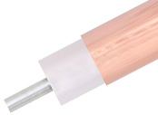 Semirigid Coax Cable 0.250 Diameter With Copper Outer Conductor