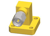 WR28 Square 2.4mm Female Waveguide Operating From 26.5GHz to 40GHz