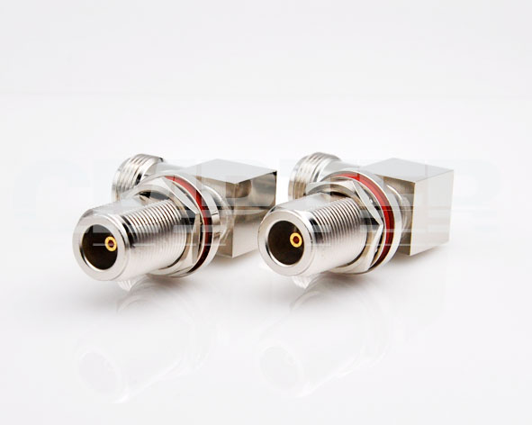 N female right angle adapter