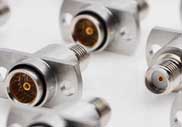 SMA female to BMA female 2 Hole flange adapter, DC to 22GHz