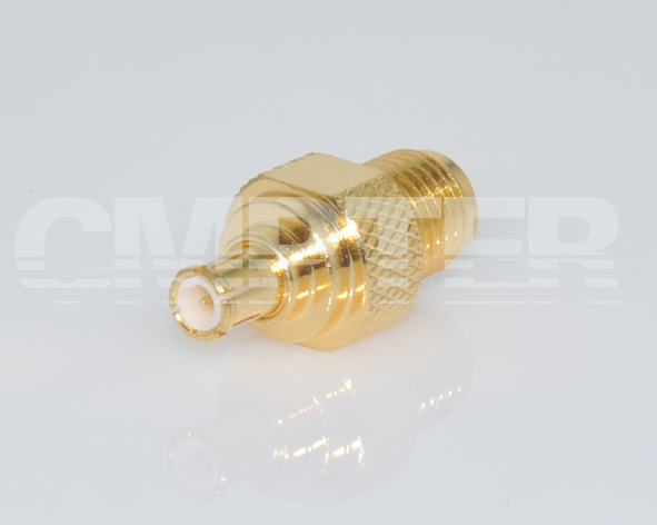 SMA female to MCX male adapter