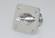 N Female to SMA Female Adapter, 4 Hole Flange