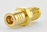 SMA Female to SMB Plug (Female Center Contact) Adapter