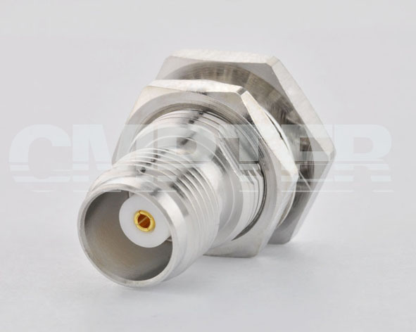 TNC Bulkhead Female to MCX Female Adapter
