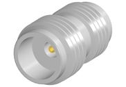 1.85mm Female Threaded in Replaceable Connector with Accepts Pin, DC to 67GHz.