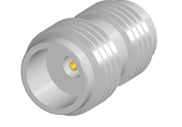 1.85mm Female Connector Threaded in Replaceable with Accepts Pin, DC to 67GHz.