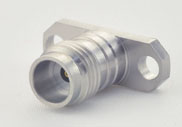 1.85mm Female Connector 2 Hole Flange with Accepts Pin, DC to 67GHz.