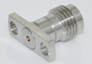 1.85mm Female Connector 2 Hole Flange with Accepts Pin, DC to 67GHz.