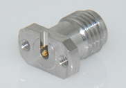2.92mm Female connector, 2 Hole Flange
