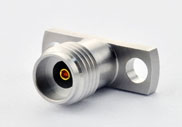 2.92mm Female Connector 2 Hole Flange with Accepts Pin, DC to 40GHz.
