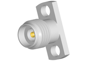 2.92mm Female Connector 2 Hole Flange with Accepts Pin, DC to 40GHz.