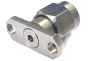 2.92mm Male Connector 2 Hole Flange with Accepts Pin, DC to 40GHz.