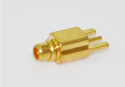 MMCX Male PCB Mount connector, PLUG SMT,END LAUNCH, BLUND POST