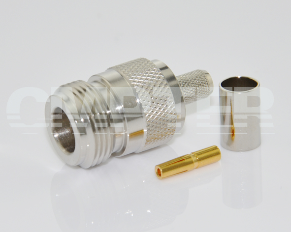 N female connector crimp LMR240