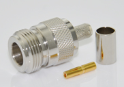 N Female Connector Crimp LMR240 Cable