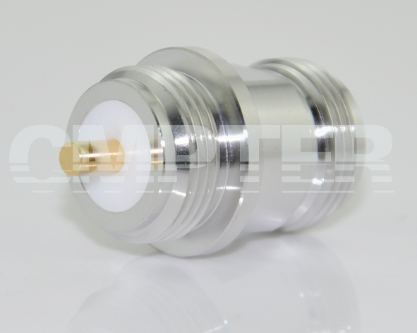 N Bulkhead Female Connector with Coaxial End