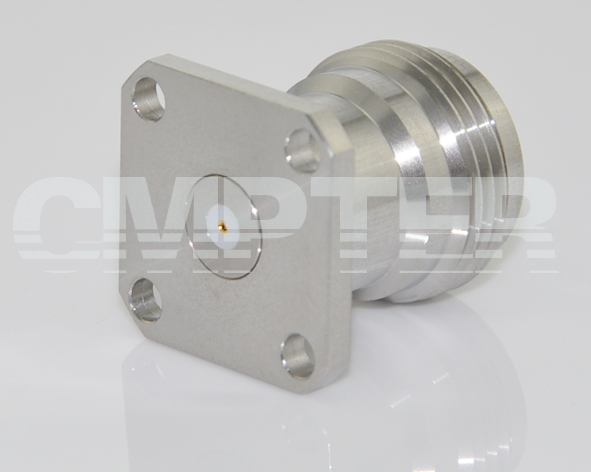 N Female Connector 4 Hole Flange with Accept Pin