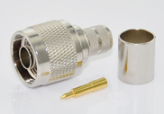 N Male Connector Crimp for LMR400 Cable 