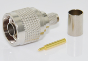 N Male Connector Crimp for LMR300 Cable