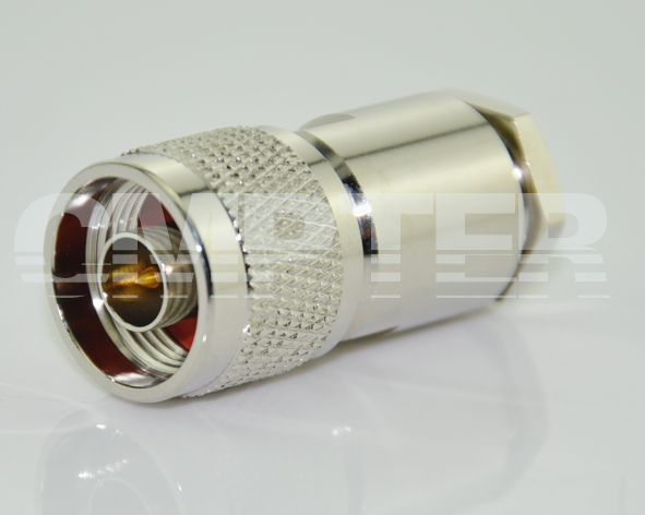 N Male Connector Clamp RG214 Cable