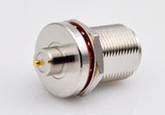 N waterproof bulkhead female connectors, DC to 6GHz