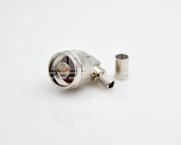 N right angle male crimp for LMR240