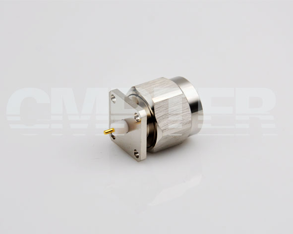 N coaxial end connector