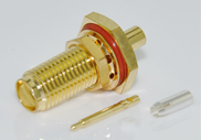 RPSMA Female Waterproof Bulkhead Solder Mini Coaxial 0.81mm Cable