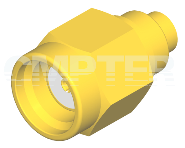 RPSMA Male Solder Connector