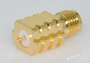 SMA Female Solder Attachment End Launch PCB, Surface Mount